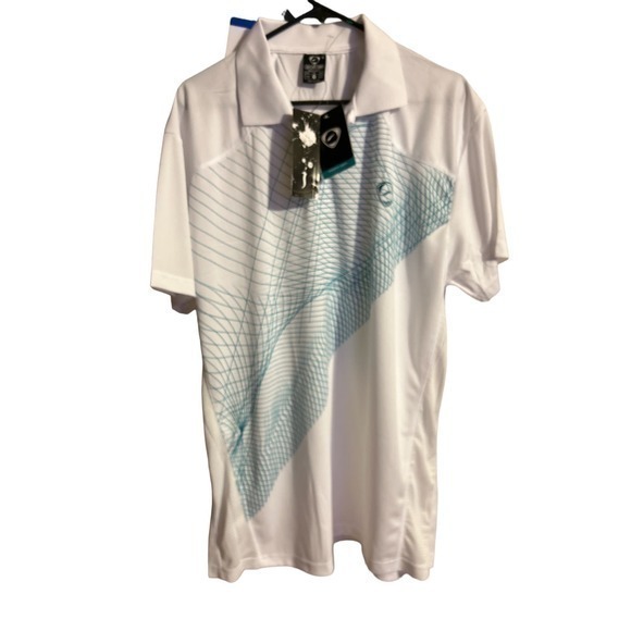 Jeansian mens sport‎ tee polo White size 2xl - Picture 1 of 3